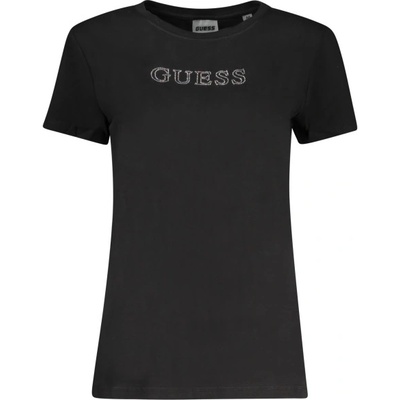 Guess jeans Дамска тениска с къс ръкав guess jeans, Размер xs, Цвят Черен (v3bi11j1314_nejblk)