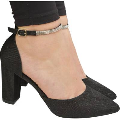 Spoločenské lodičky Eleganza Nera Čierne
