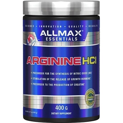 Allmax Nutrition Arginine HCL, 400 Grams