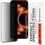 Techsuit Стъклен протектор за Xiaomi 17 Ultra - Techsuit 111D Privacy Full Glue - Черен