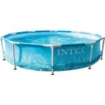 Intex Басейн Intex, тръбна рамка, кръгъл, метален, 3.05x0.76 м (414270)