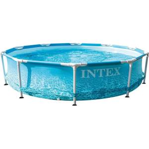 Intex Басейн Intex, тръбна рамка, кръгъл, метален, 3.05x0.76 м (414270)