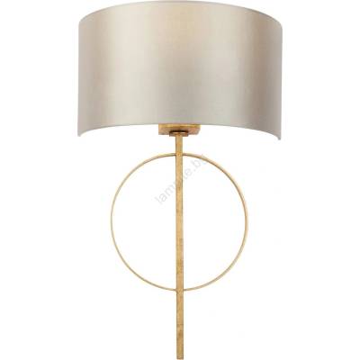 Endon Lighting 95210 - Стенна лампа 1xE27/10W/230V сива/месинг (EN0535)