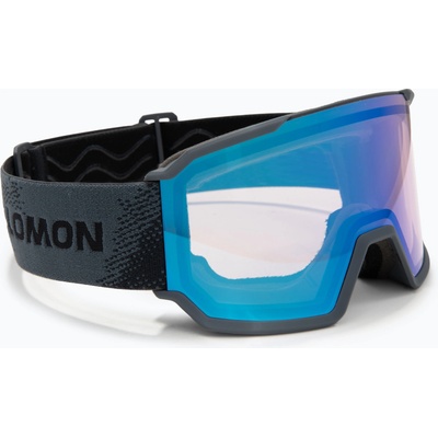 Salomon Скиорска маска Salomon S/View 3 Photo ebony/ml blue