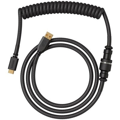 Glorious Gaming GLO-KB-ACC-CBL-COIL-PBLK кабел за клавиатура/мишка Черен 1, 4 м (GLO-KB-ACC-CBL-COIL-PBLK)