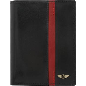 Peterson pánska peňaženka Nyru čierno červená