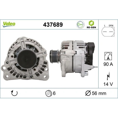 generátor VALEO 437689