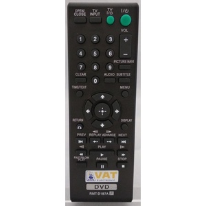 съвместим Sony rmt-d197a - заместител дистанционно управление (rmt-d197a) Дистанционно