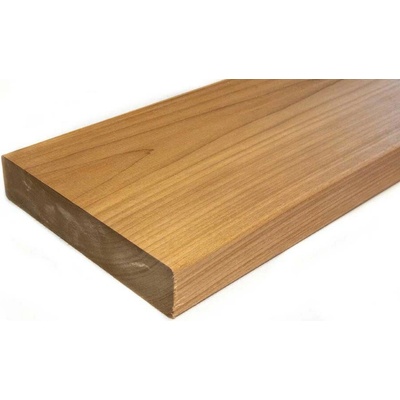Thermowood osika 22 x 80 mm na saunové lavice dĺžka v metroch: 2.7