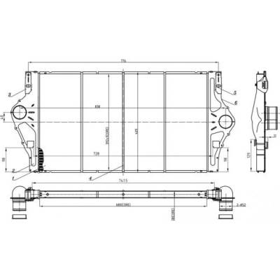 Chladič turba HART 616 458 (616458)