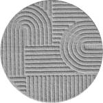 Ayyildiz Светлосив кръгъл килим ø 80 cm Art - Ayyildiz Carpets (ART80801121SILVER)
