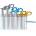 Blue Ice Rollup Ice Screw Holder Цвят: син