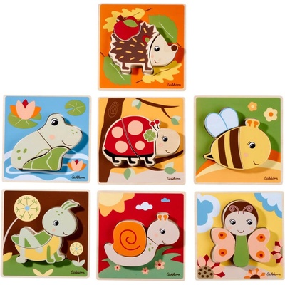 Eichhorn Дървен пъзел Eichhorn - Със слоеве, асортимент (100006842)