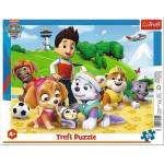 Trefl Trefl: Пъзел Paw Patrol в рамка - 25 части (31344)