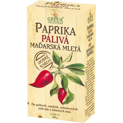 Grešík Paprika pálivá maďarská mletá 100 g