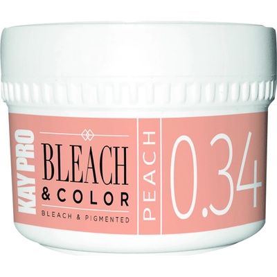 Kaypro Bleach and Color odfarbovacia pasta a pigmentové zafarbenie 0.34 Peach broskyňová 70 g