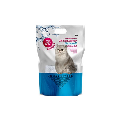 JK ANIMALS Litter Silica gel natural 4,3 kg/10 l