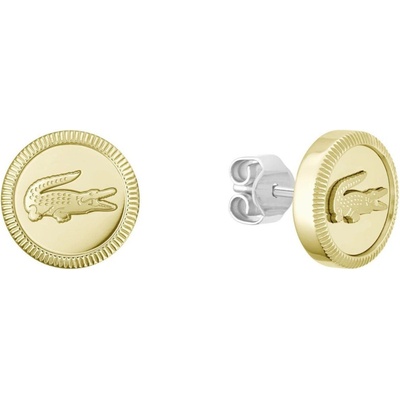 Lacoste Pozlátené náušnice s krokodílom Memento 2040422