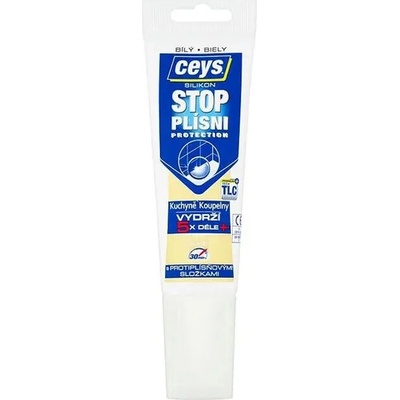 Silikón Ceys Stop plesniam, biely, tuba 125 ml
