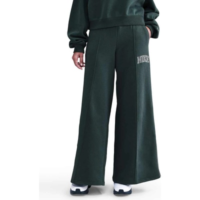 NIKE Спортно долнище w nsw phnx flc logo wide leg
