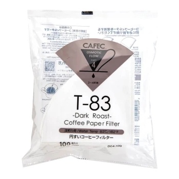 Cafec Dark Roast хартиени филтри - 02 (DC4-100W)