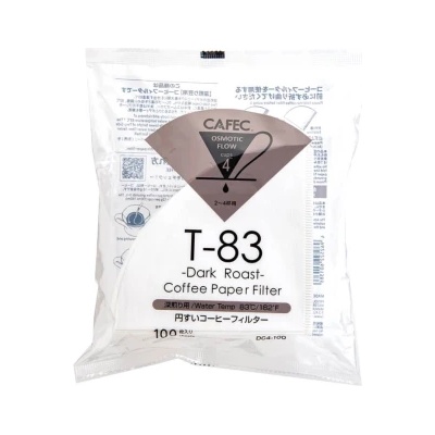 Cafec Dark Roast хартиени филтри - 02 (DC4-100W)