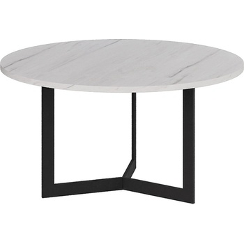 Matis Холна маса Saturn H42 ⌀80 бял мрамор