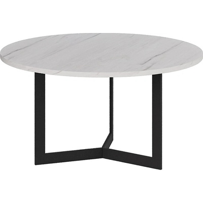 Matis Холна маса Saturn H42 ⌀80 бял мрамор