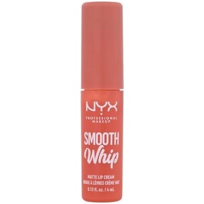 NYX Professional Makeup Smooth Whip Matte Lip Cream rúž s našlehanou texturou pro dokonalé vyhlazení rtů 22 Cheeks 4 ml