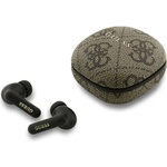 CG Mobile Guess 4G Classic Metal Logo dark brown (GUTWST3P4EGW) Слушалки