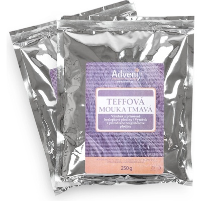 Adveni Teffová mouka tmavá 250 g