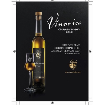 Habánské Sklepy Vínovice Chardonnay 40% 0,5 l (holá láhev)