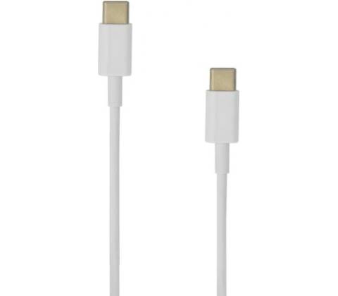 Sbox USB-TYPEC-TYPEC-1) USB-C samec/USB-C samec, 1m, bílý