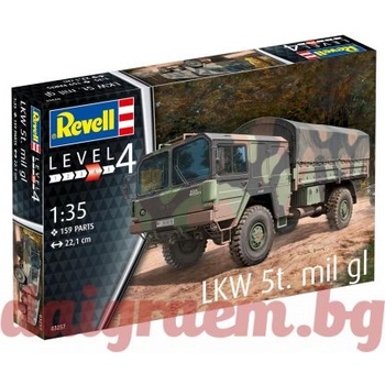 Image 1 of Revell Хоби модел REVELL 03257 - Военен камион LKW 5t. mil gl (R03257)