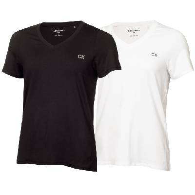 Calvin Klein Golf Тениска Calvin Klein Golf Women's Regular Fit T-Shirt - Black/White