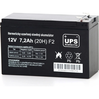 FIAMM 12V 7,2Ah F2 14551