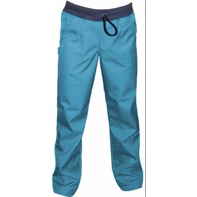 Fantom Kalhoty softshell slim s bambusem petrolejově zelené