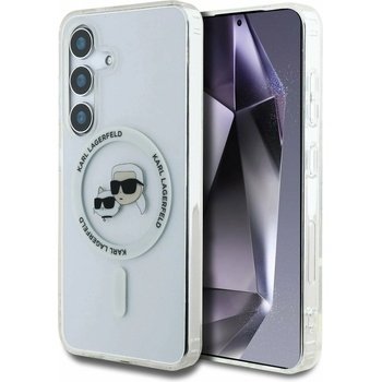 KARL LAGERFELD IML K&CH Heads MagSafe заден капак за Samsung Galaxy S25 прозрачен Karl Lagerfeld | Lilav | ЖЕНИ | UNI