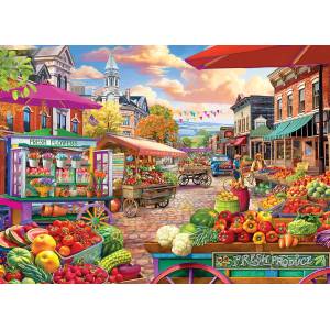 EUROGRAPHICS - Puzzle Market Day - 1 000 piese