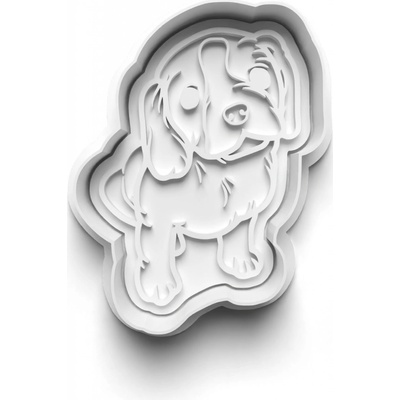 Vykrajovačka - cavalier king charles spaniel 7x9 cm