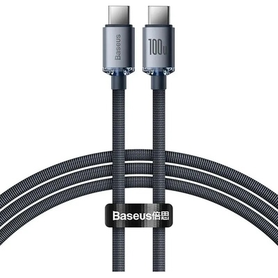 Baseus CAJY000601 Crystal Shine Series Dátový USB-C - USB-C 100W, 1,2m