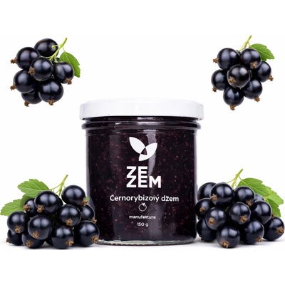 ZEZEM Džem z černého rybízu 150 g