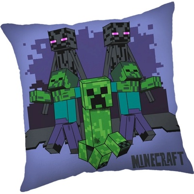 Jerry Fabrics vankúš Minecraft Creeper rush 40x40