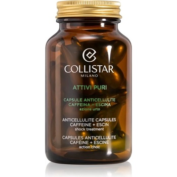 Collistar Attivi Puri Anticellulite Caffeine+Escin кофеинови капсули против целулит 14 бр