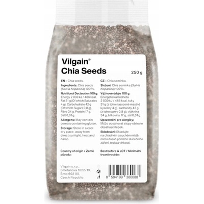 Vilgain Chia semienka 250 g