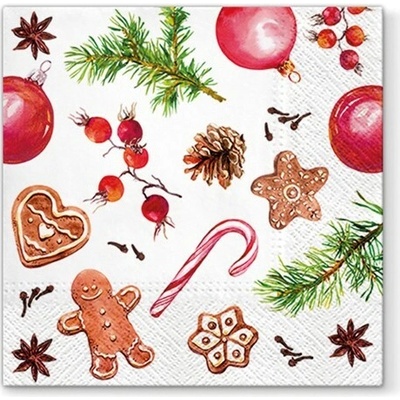 PAW2 Papírové ubrousky PAW Homemade Sweets 20 ks 33x33cm