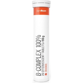 Gymbeam B-Komplex 100% 20 tabliet