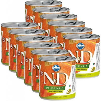 N&D Dog Pumpkin Boar & Apple 12 x 285 g