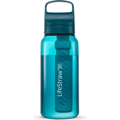 LifeStraw Бутилка с филтър Lifestraw Go 1-Liter Water bottle - Laguna Teal - размер 1 l (533-1372-0811)