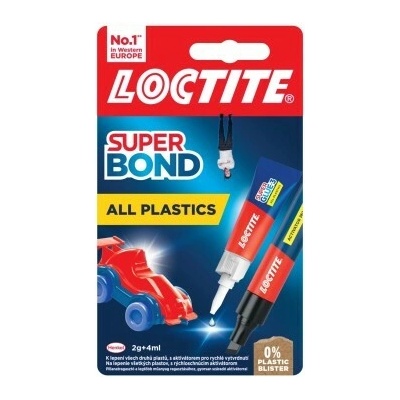 HENKEL Loctite Super Bond Plastik 2 g + 4 ml
